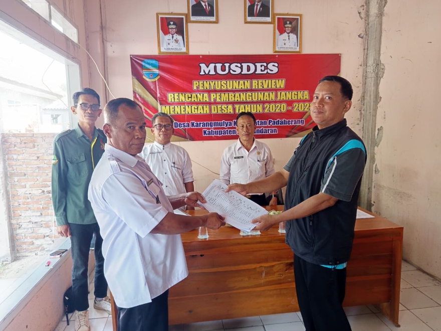 Review RPJMDes Tahun 2020 - 2027